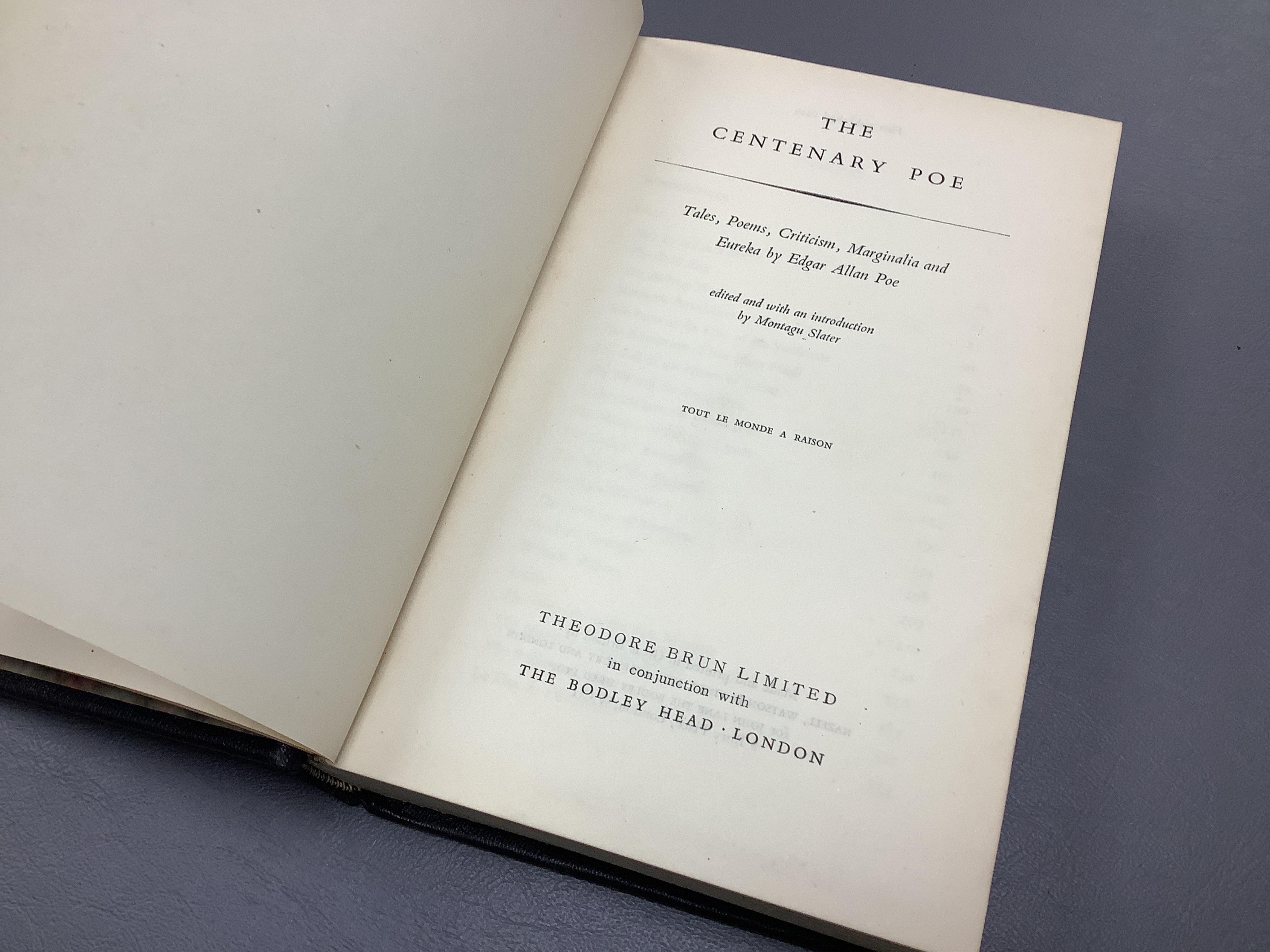 Trollope, Anthony - The Three Clerks ... new edition. title illus., frontis.; original gilt and blind decorated cloth. reprinted, 1874; Hardy, Thomas - The Woodlanders. frontis. and map, publisher's gilt cloth. Osgood, M